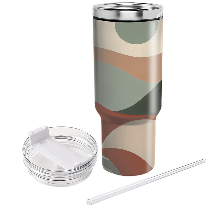 Soothing Earth Tones  Travel Tumblers