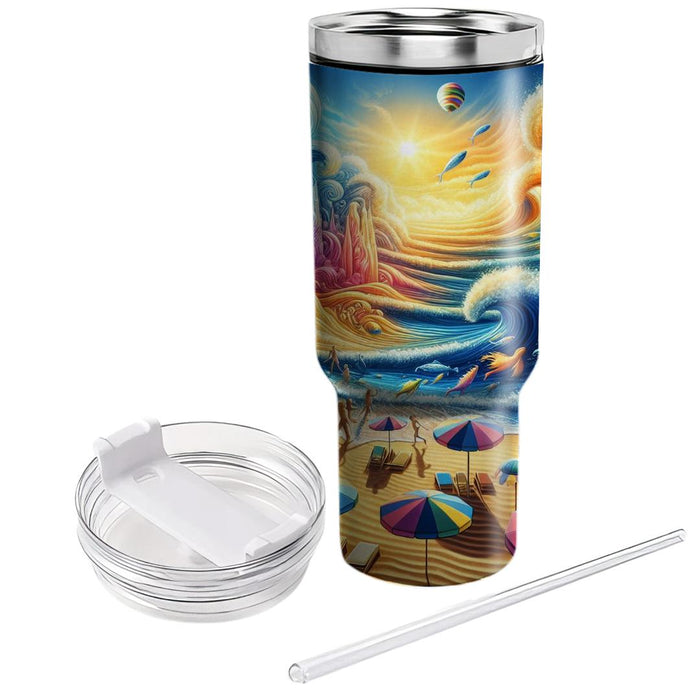 Whimsical Waves - A Summer Beach Festival  Decorative Tumblers