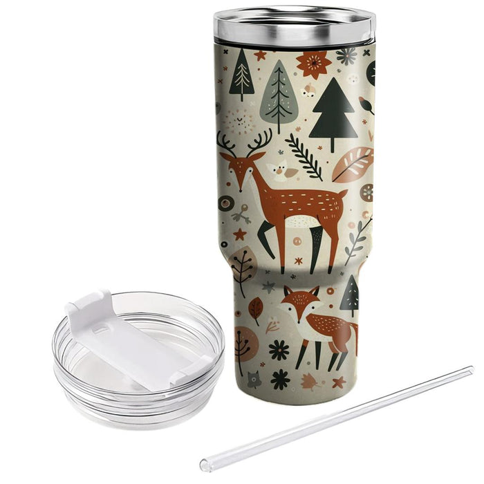 Whimsical Forest Friends  Custom Tumblers