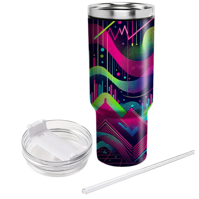 Techno Pulse  Unique Tumblers