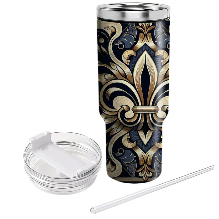 Fleur De Lis Elegance  Insulated Tumblers