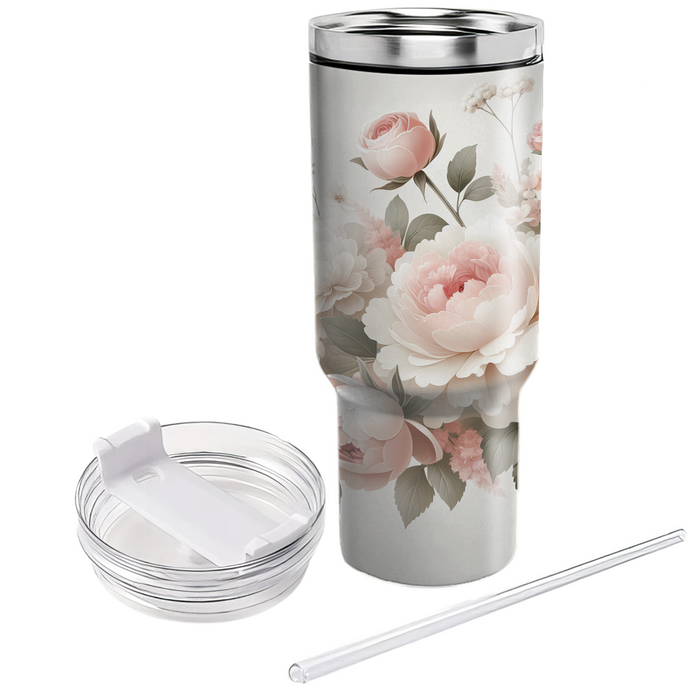 Floral Elegance  Travel Tumblers