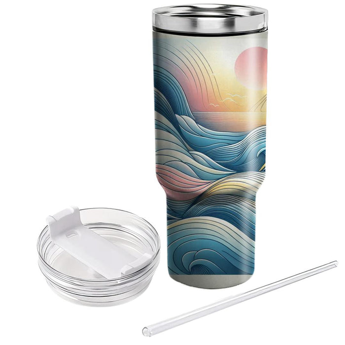 Nostalgic Waves  Tumblers For Gifts