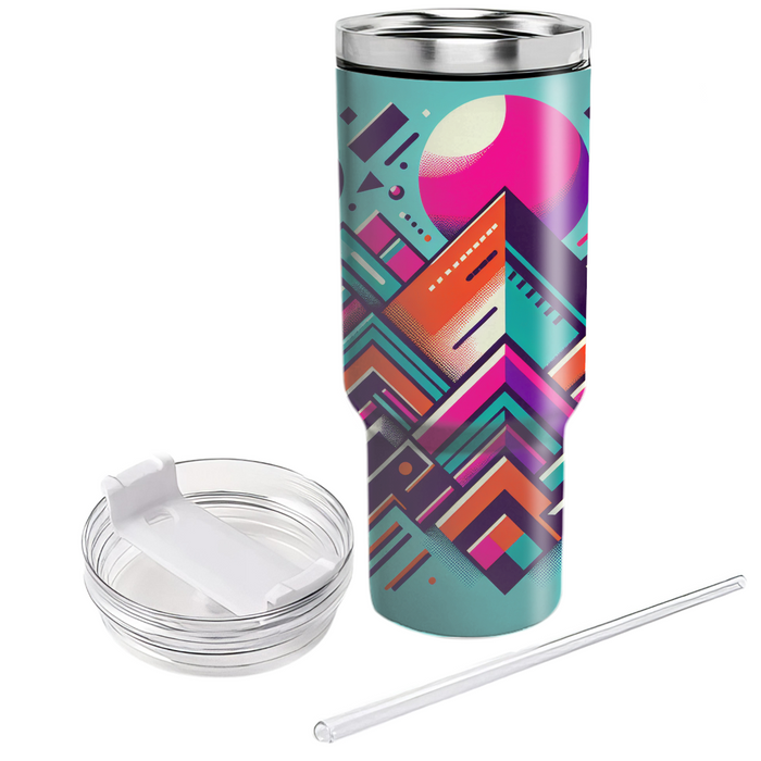 Geo Pop  Tumblers With Lids