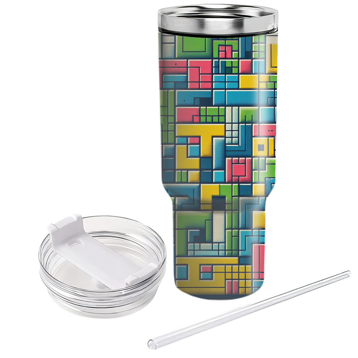 Radical 80s Tetris  Tumblers For Gifts