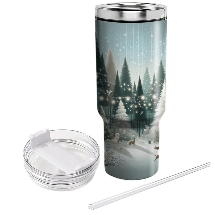 Winter Forest Magic  Decorative Tumblers