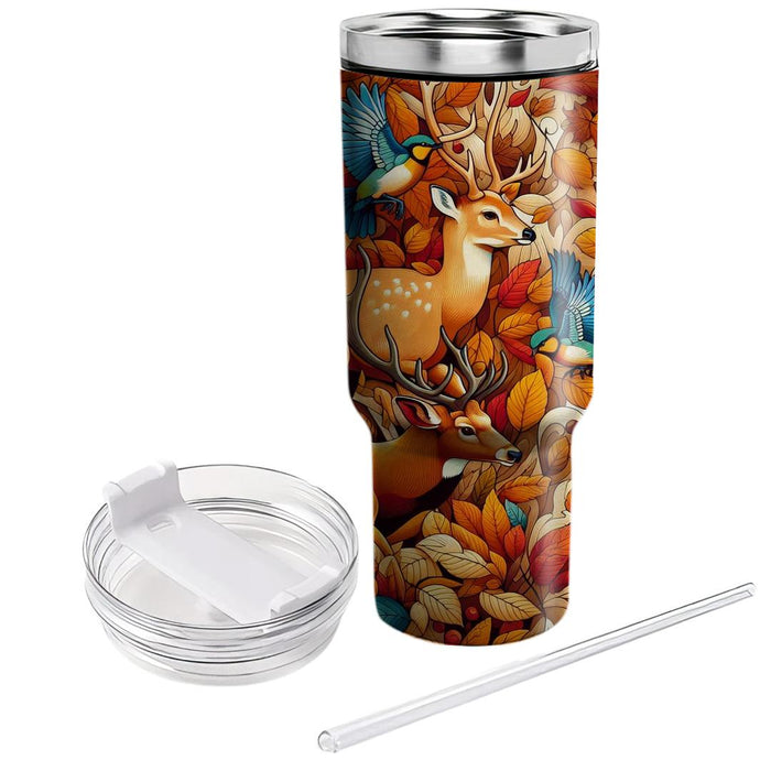 Autumn Wildlife Journey  Insulated Tumblers