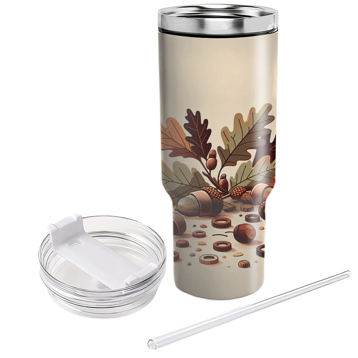 Autumn Acorn  Travel Tumblers