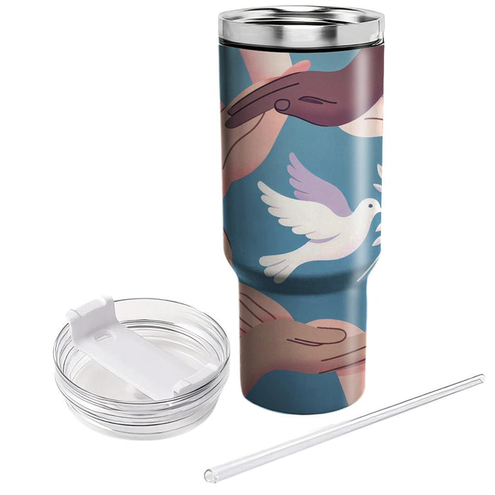 Unity In Diversity - International Day Of Peace  Custom Tumblers