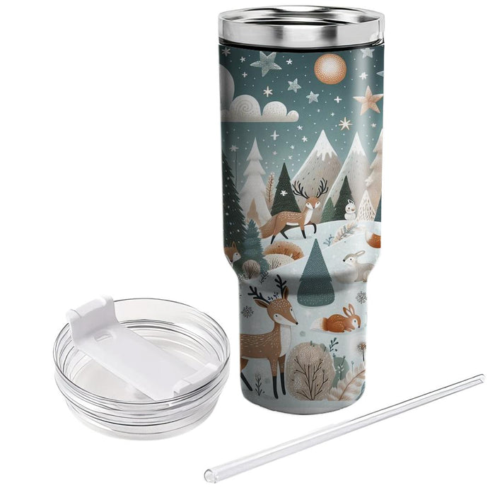 Winter Woodland Whimsy  Tumblers For Gifts