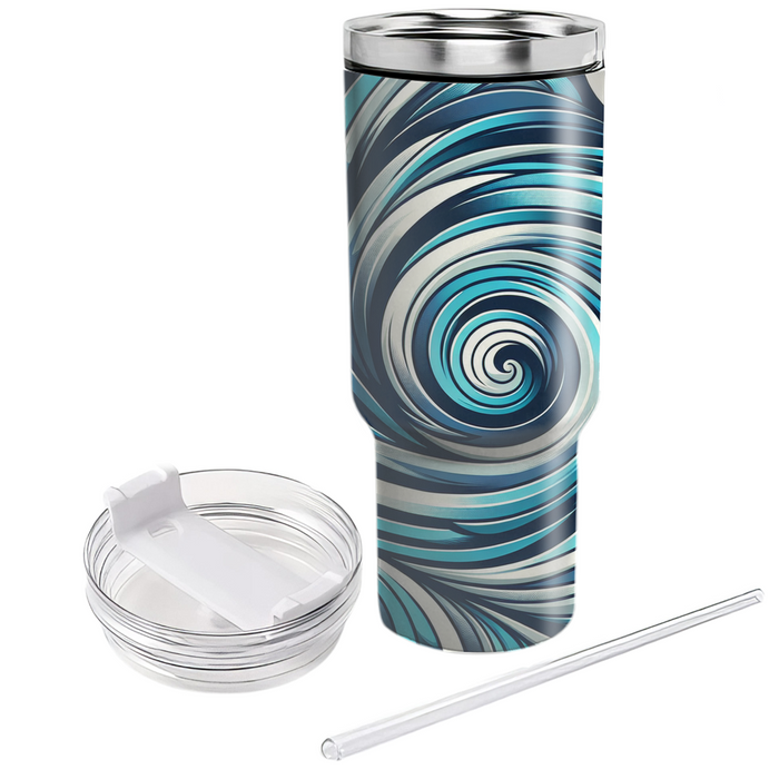 Twisted Vortex Pattern  Custom Tumblers