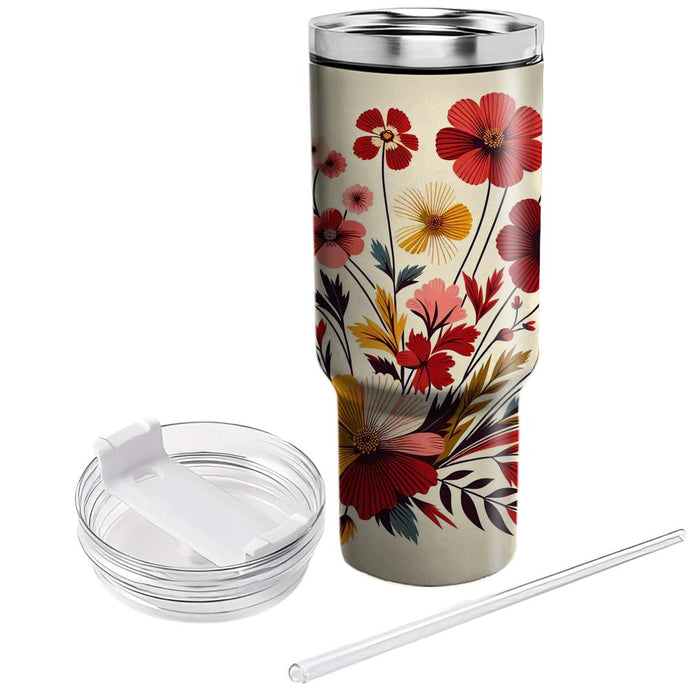 Wildflower Wonder  Personalized Tumblers