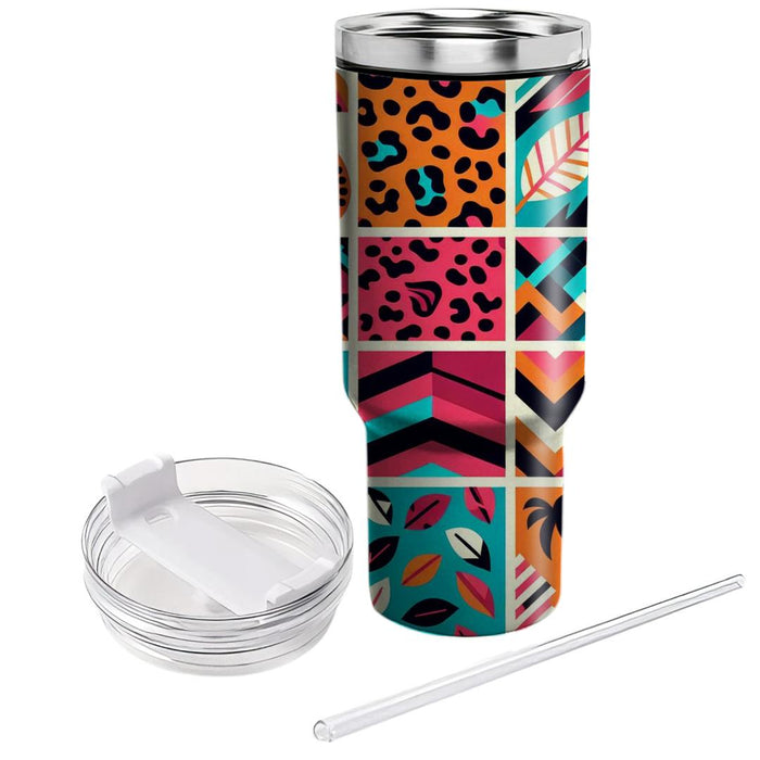 Vibrant Animal Print  Tumblers For Gifts