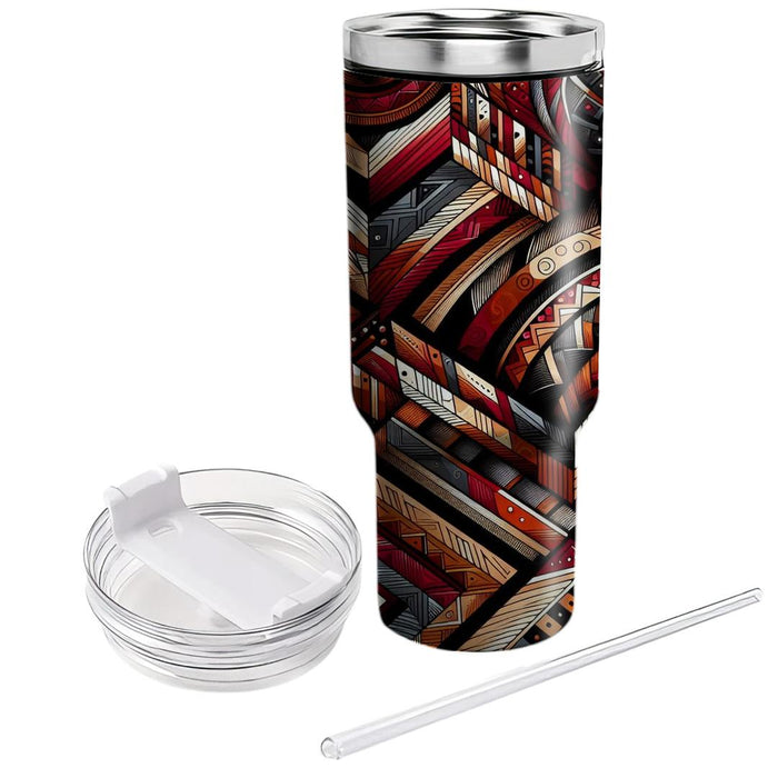 Techno Tribal  Tumbler Cups