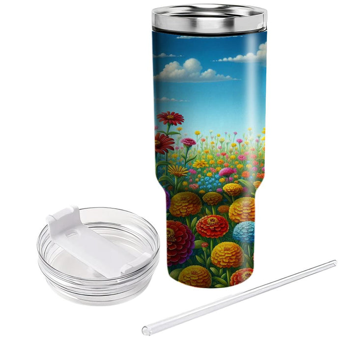 Floral Fiesta  Tumbler Cups