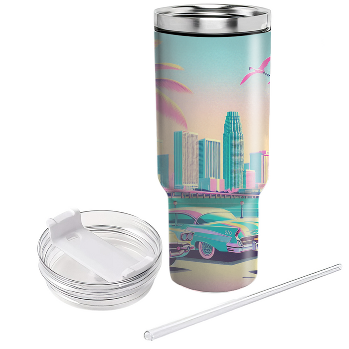 Miami Vice Dreams Unique Tumblers