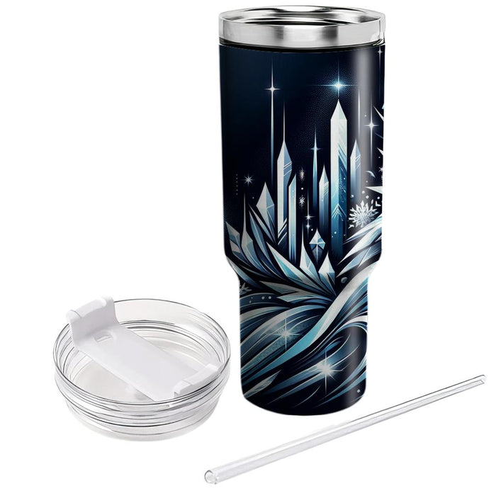 Winter Icicle Glow  Insulated Tumblers