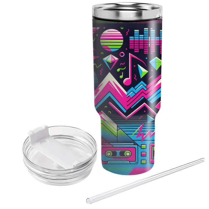 Retro Electro  Tumbler Cups