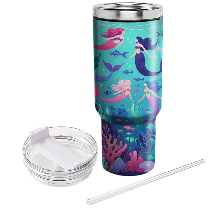 Whimsical Mermaid Dreams  Tumbler Cups