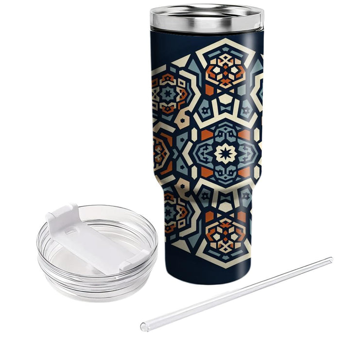 Octagonal Harmony  Travel Tumblers