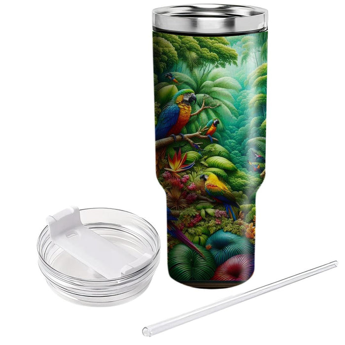 Spring Rainforest Awakening  Decorative Tumblers