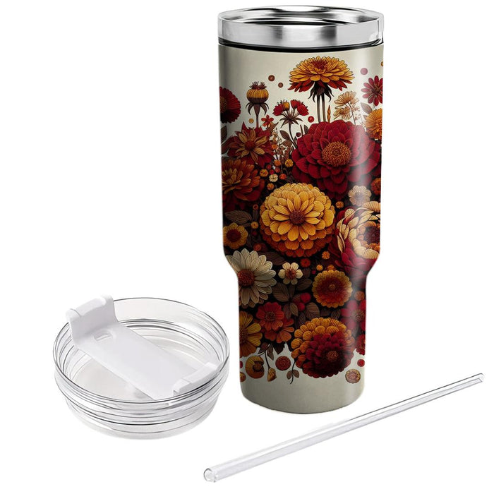 Bohemian Blossom Harmony  Unique Tumblers