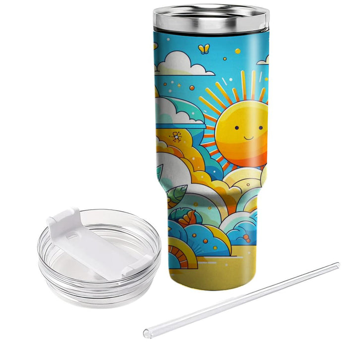 Sunny Day  Travel Tumblers