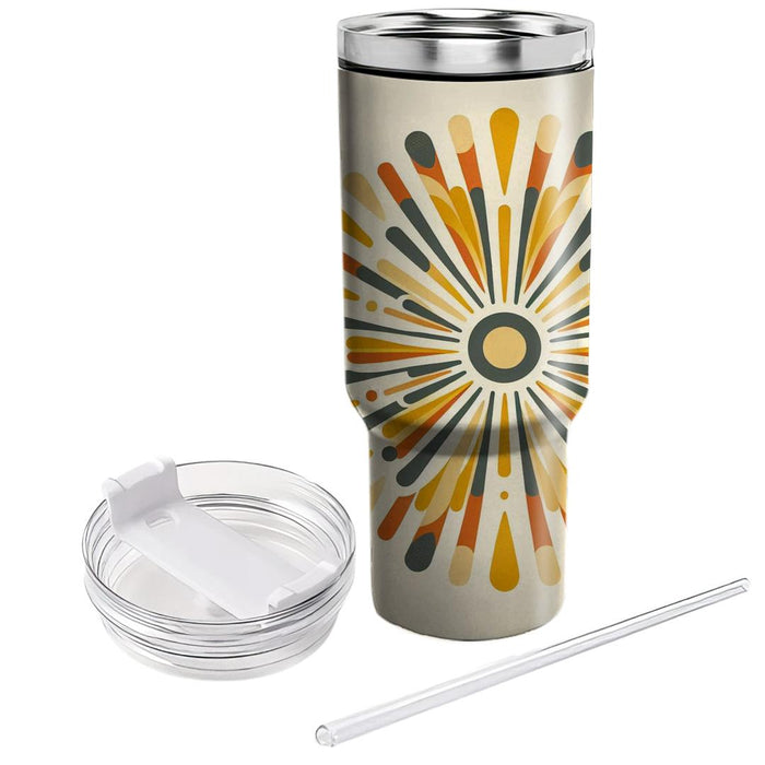 Vintage Sunshine Radiance  Travel Tumblers