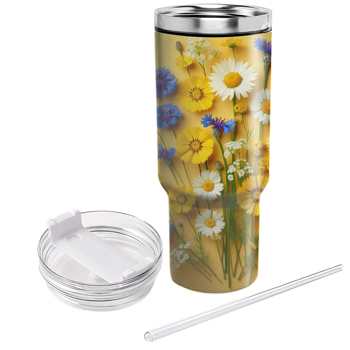 Whimsical Flower Fields  Insulated Tumblers