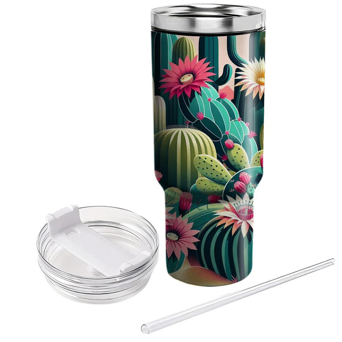 Cactus Blossom Harmony  Tumblers For Gifts