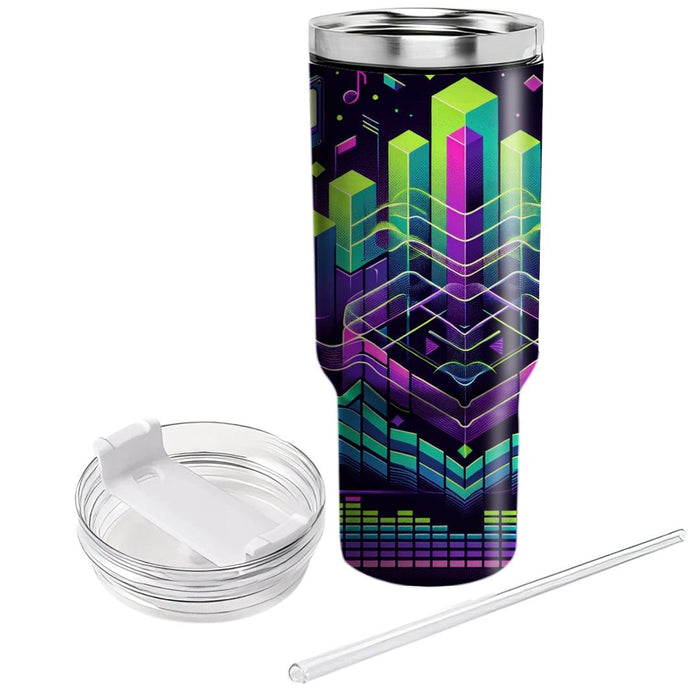 Synthpop Symphony  Tumblers With Lids