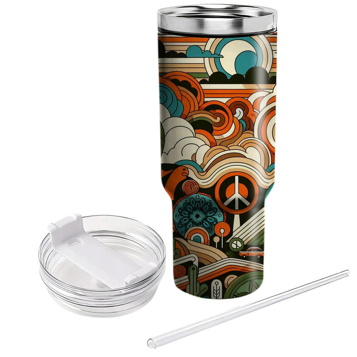 Woodstock Dreamscape  Travel Tumblers