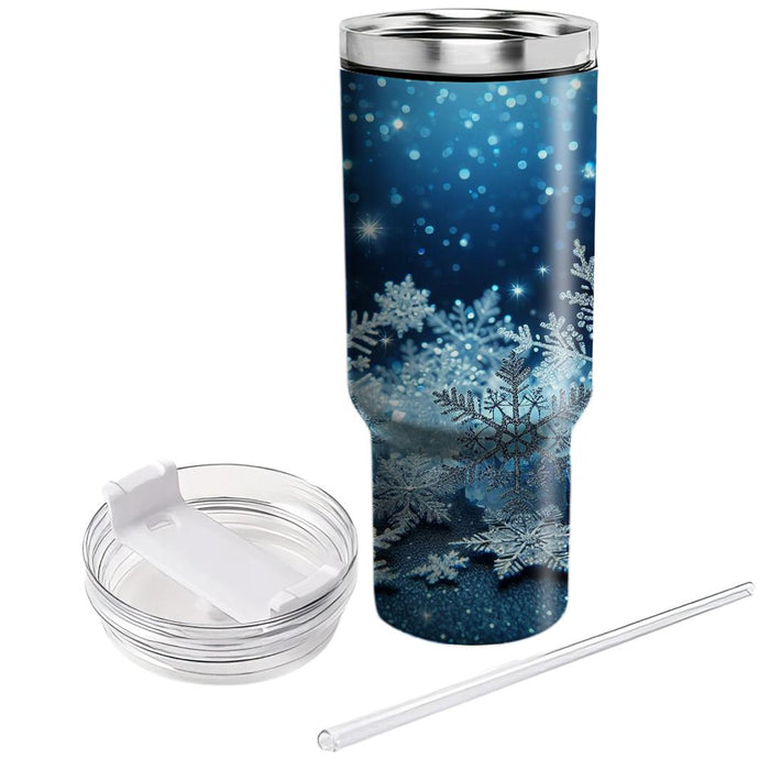 Winter Crystal Sparkle  Custom Tumblers