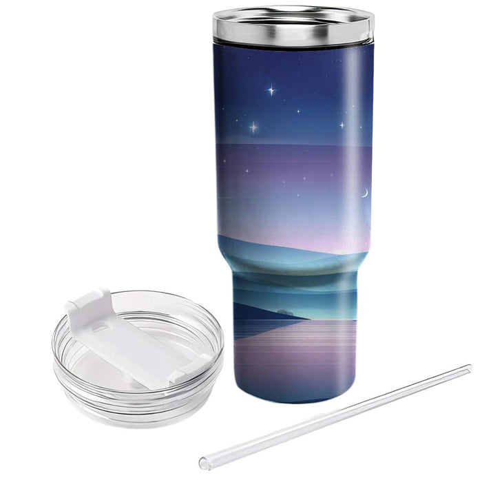 Serene Reflections - A Meditative New Year  Tumbler Cups