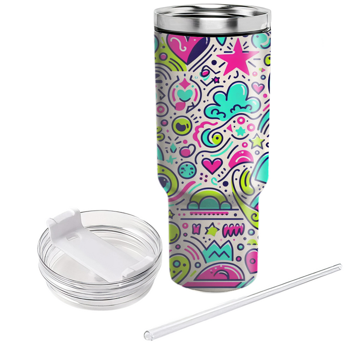 Funky Doodle Designs  Tumblers For Gifts