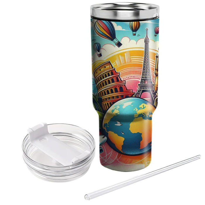 Wanderlust Vibes - Travel Day  Unique Tumblers