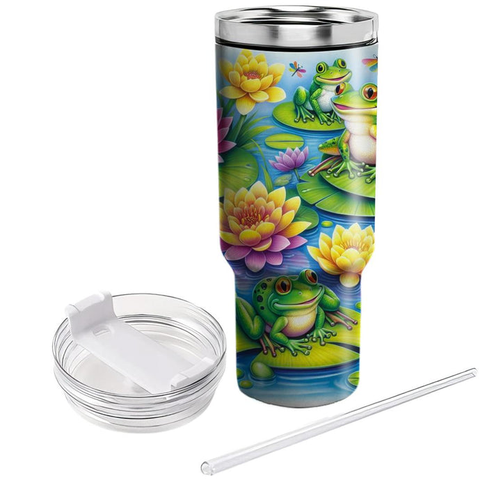 Whimsical Frog Kingdom  Custom Tumblers