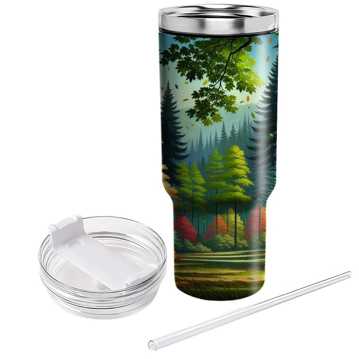 Autumn Whispering Pines  Tumblers For Gifts