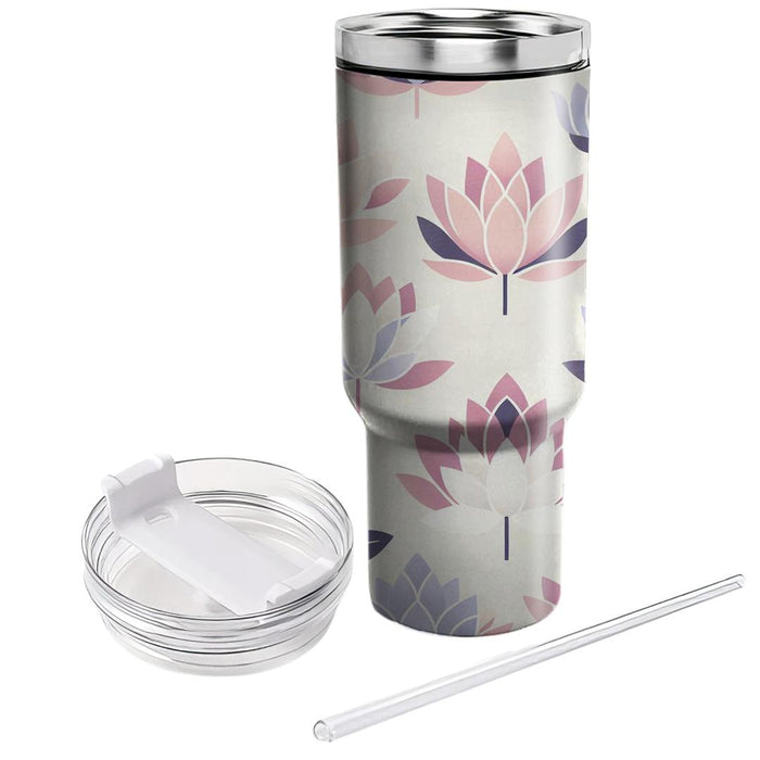 Zen Lotus Flower  Travel Tumblers