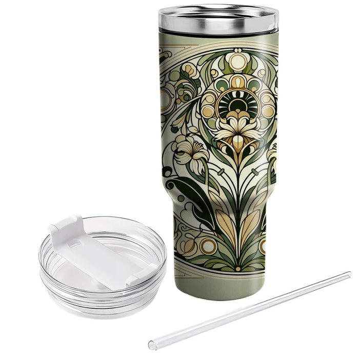 Chic Art Nouveau  Travel Tumblers