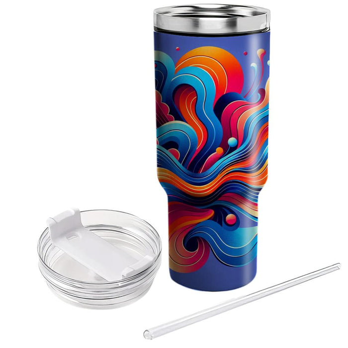  Wave Patterns  Tumbler Cups