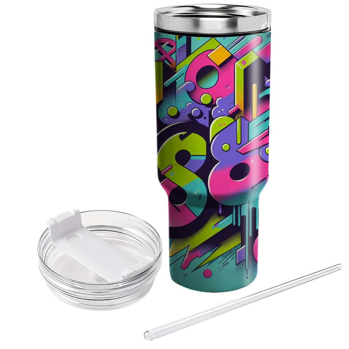 Vintage Graffiti Vibes  Tumblers For Gifts