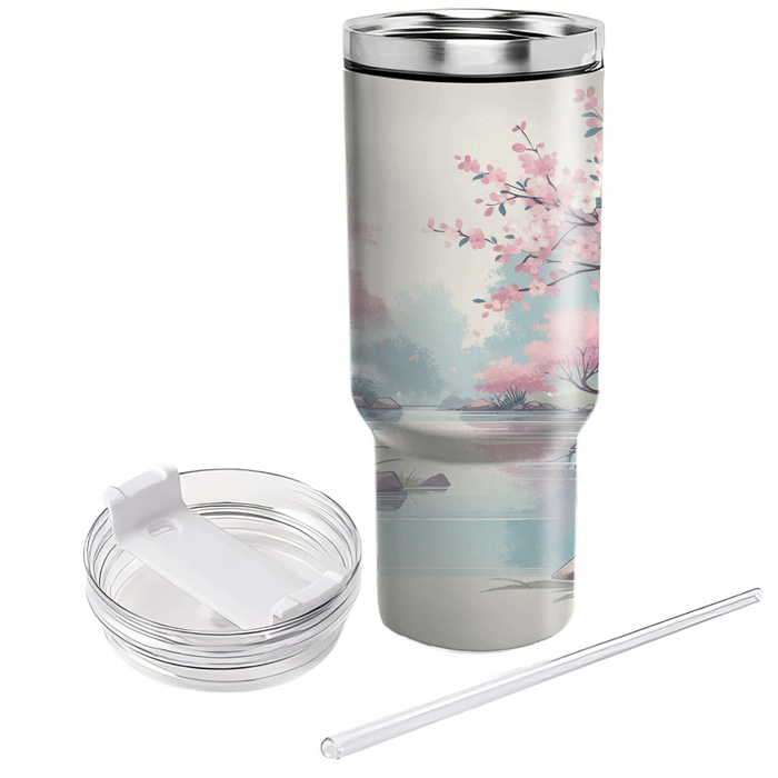 Springtime Serenity  Travel Tumblers