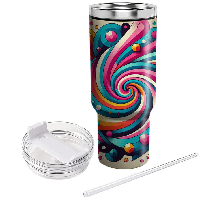 Retro Kaleidoscope  Custom Tumblers