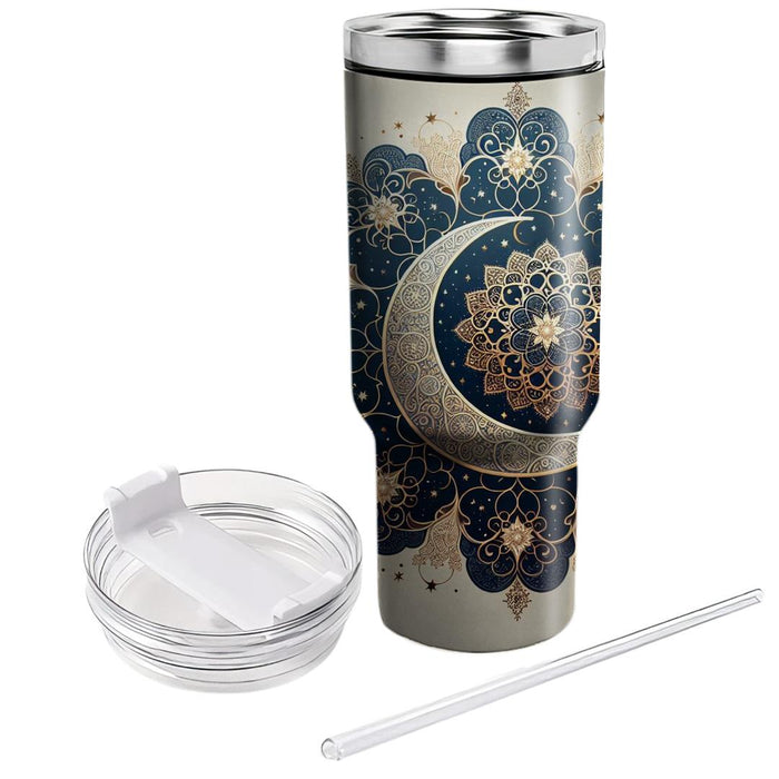 Vibrations Of Ramadan - A Peaceful  Design Custom Tumblers