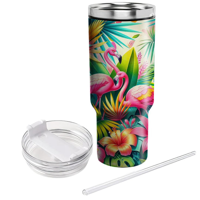 Tropical Paradise Summer  Custom Tumblers