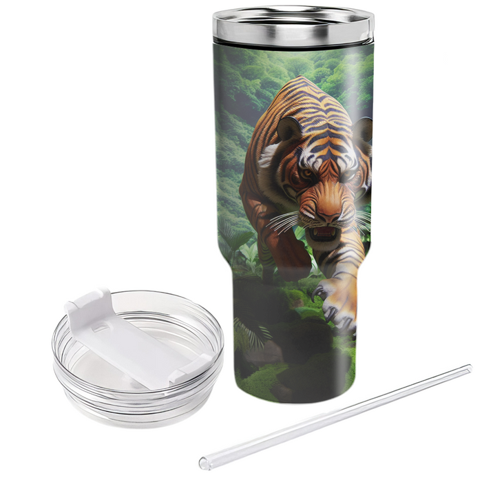 Sleek Tiger Stripes  Decorative Tumblers