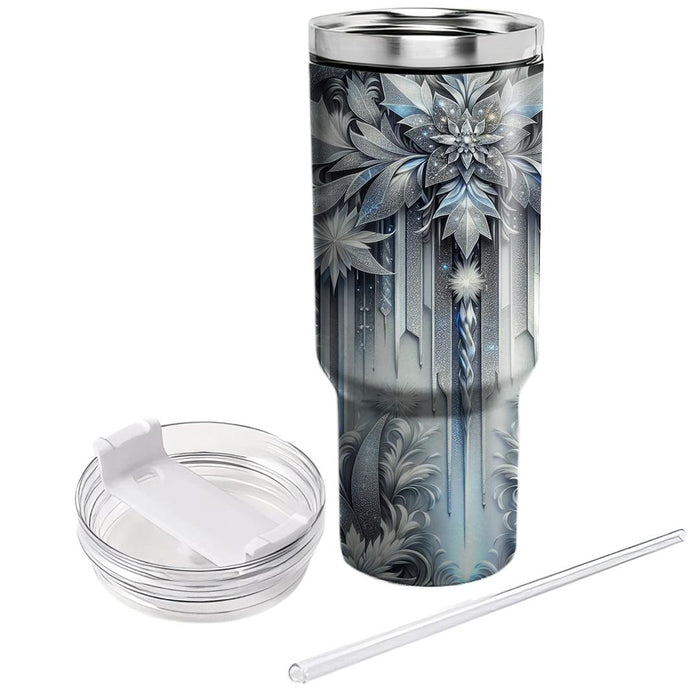 Winter Icicle Illusion  Custom Tumblers