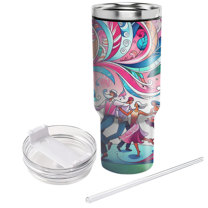 Dancing Spirits - A Whimsical Dance Festival  Personalized Tumblers