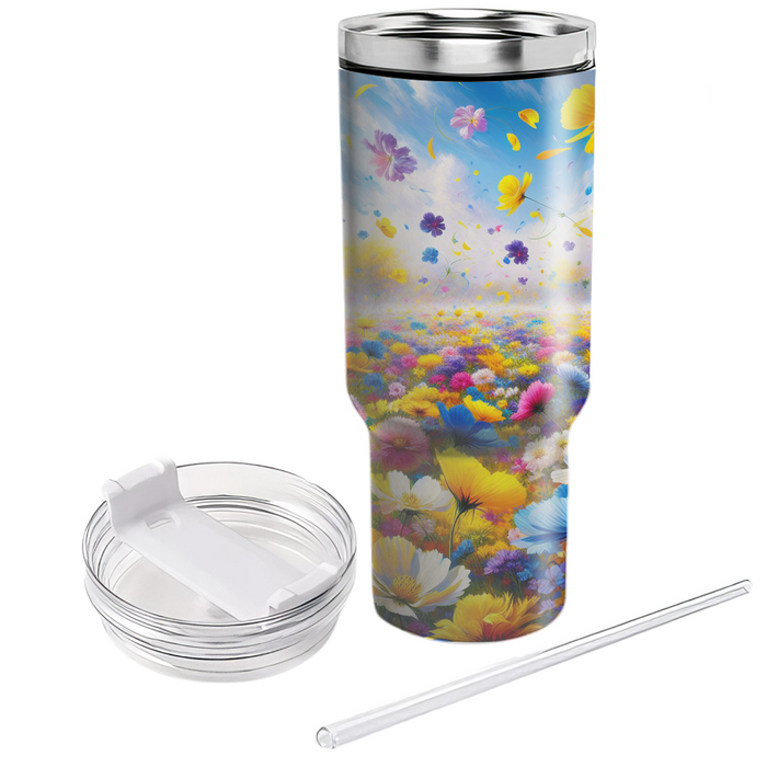 Spring Wildflower Dream  Custom Tumblers